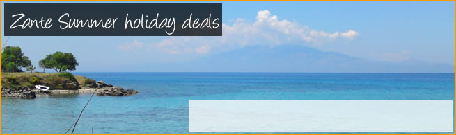 Summer holiday deals to Zante