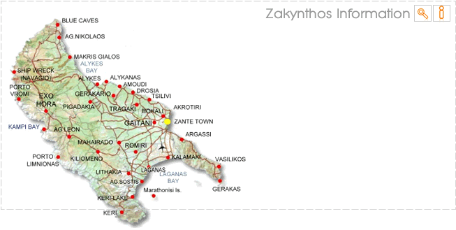 Zante Map